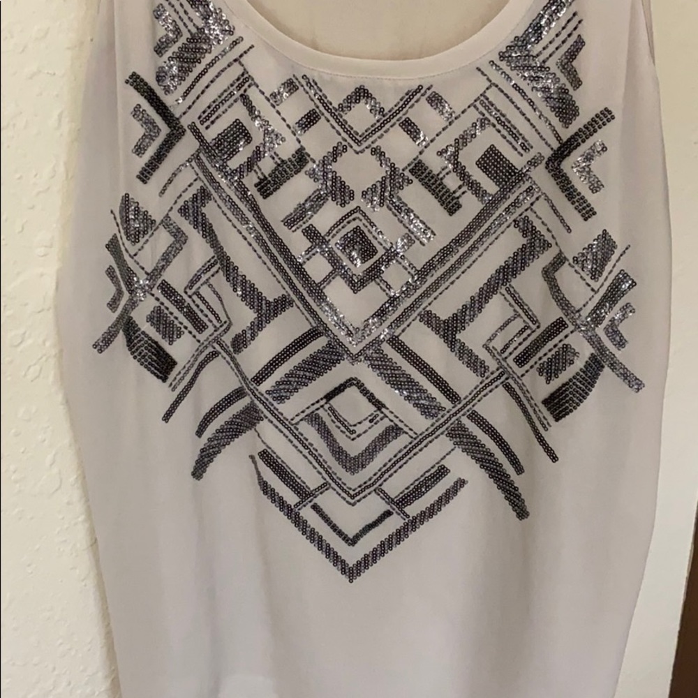 Express sequined Tank Top